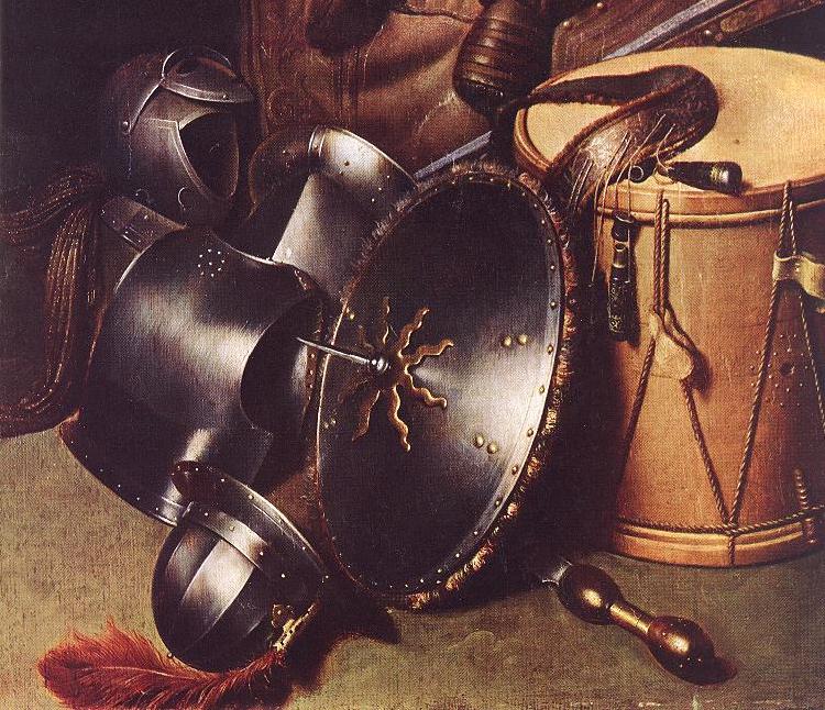 DOU, Gerrit Officer of the Marksman Society in Leiden (detail) sd oil painting picture